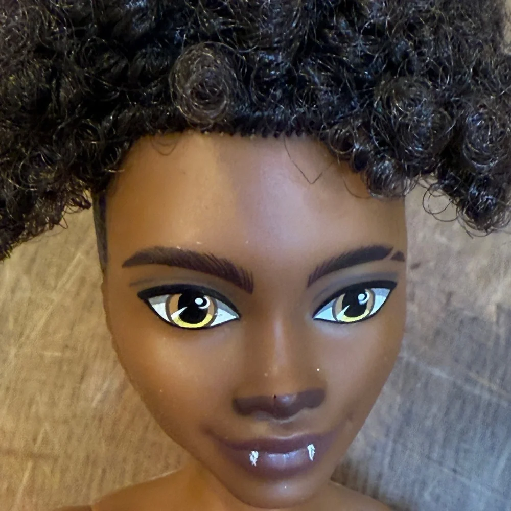 2022 Monster High Clawd Wolf Forbitten Love Brown Articulated Male Doll Figure